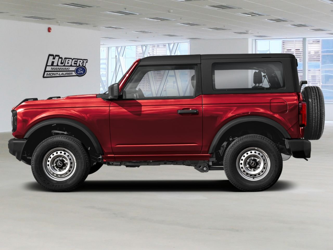 Ford Bronco 2026 Rouge rubis métallisé teinté verni Mont-Laurier - photo #2