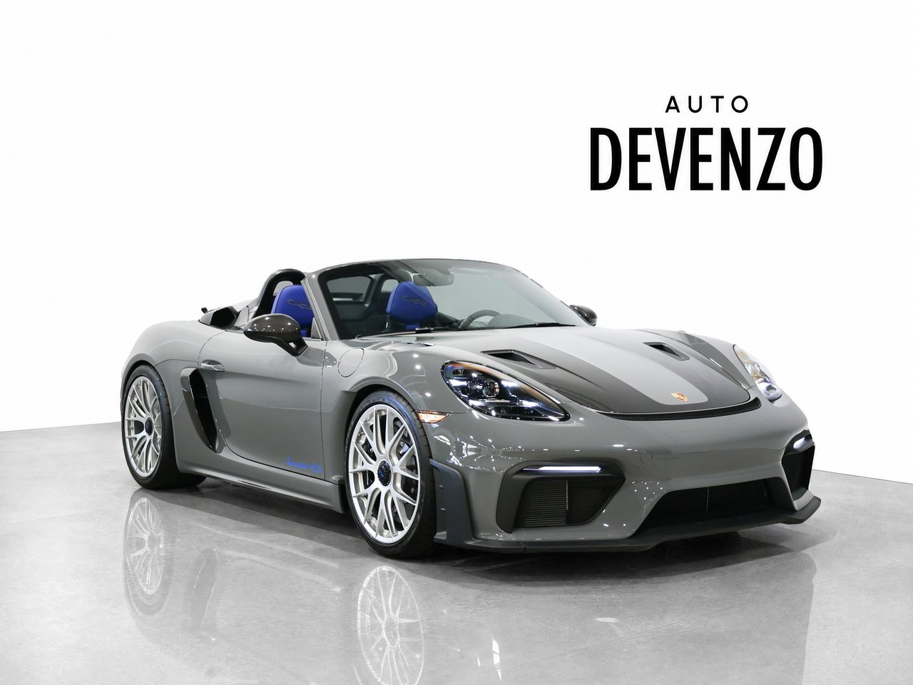 Porsche 718 Spyder 2025 Gris Saint-Eustache - photo #0
