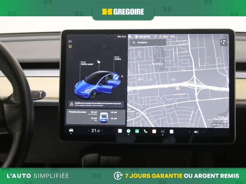 2021 Tesla Model 3 Blue Blainville - photo #19