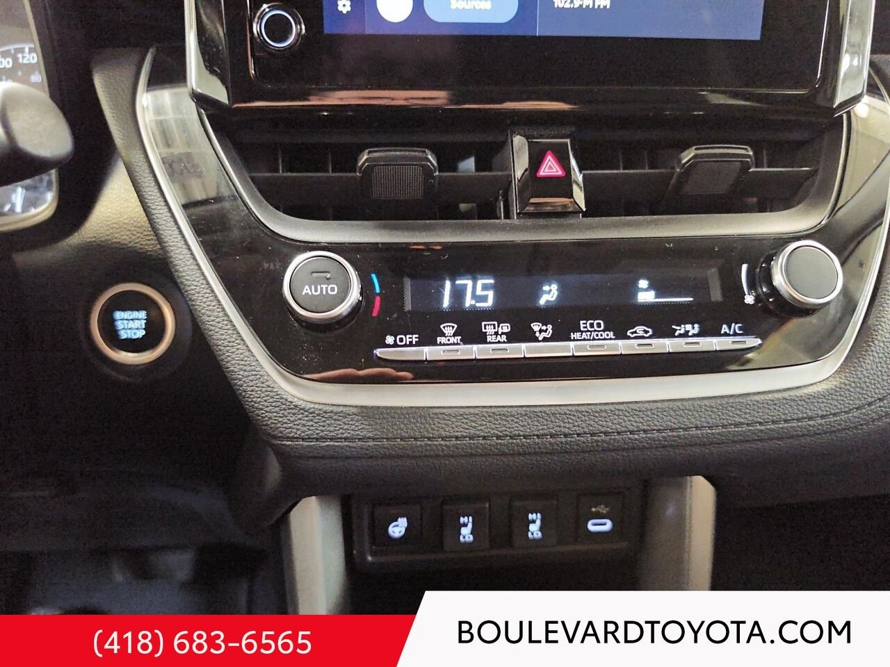 2023 Toyota Corolla Cross 100461A-77 | LE, AWD Black Québec - photo #12