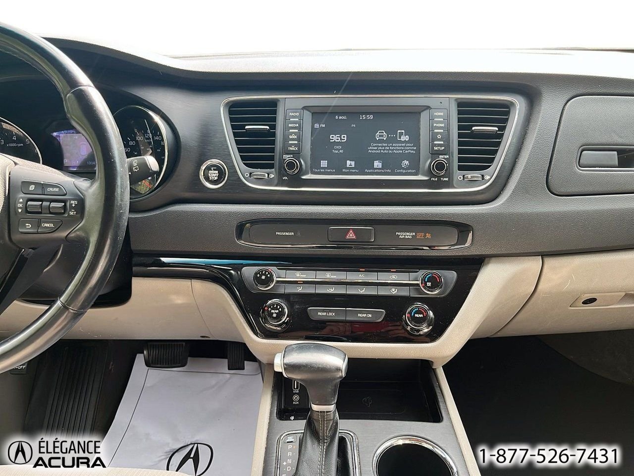 Kia Sedona LX | A8919A 2020 Noir Granby - photo #17