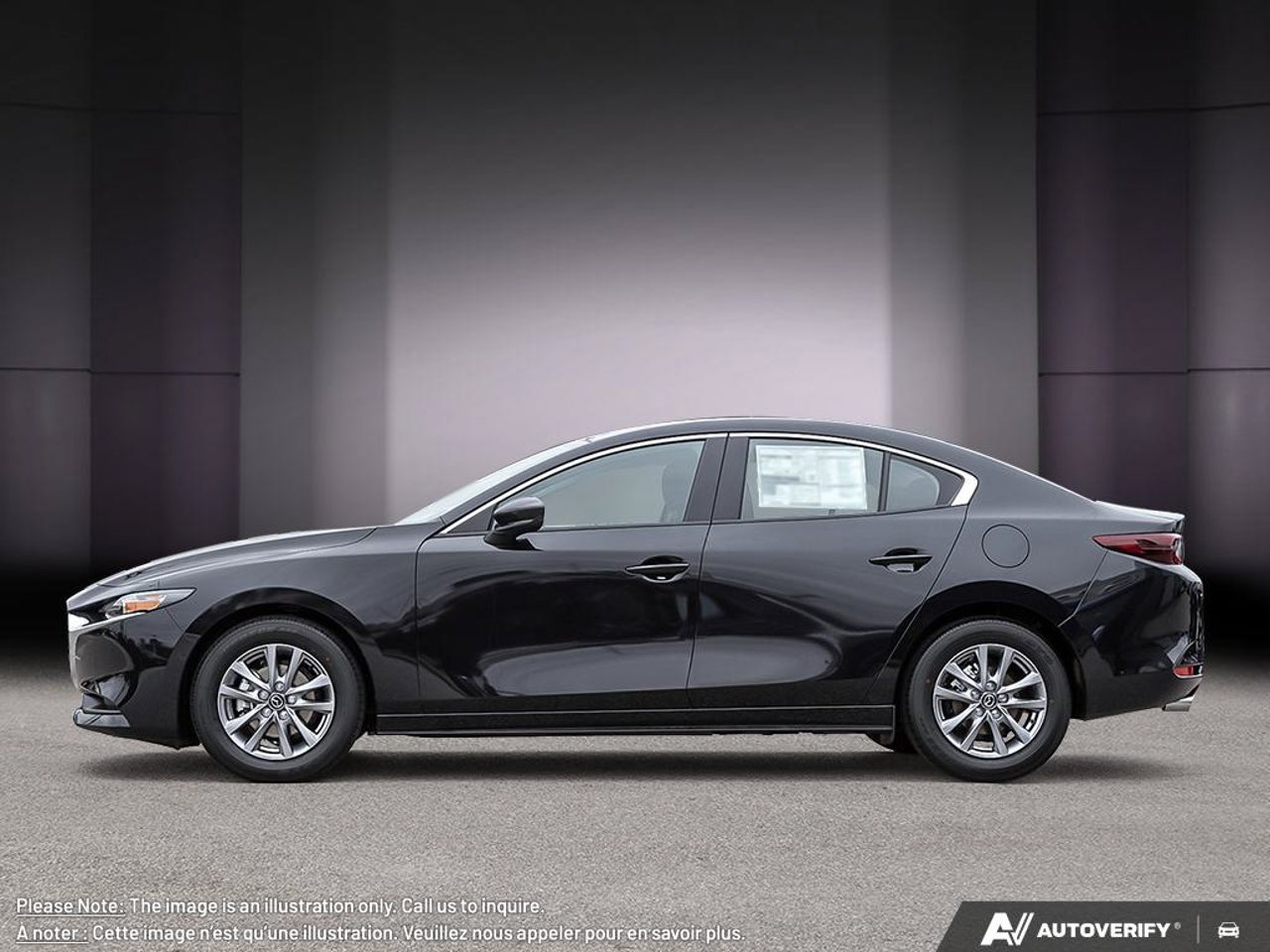 2026 Mazda Mazda3 3MZBPACL2TM517881 Jet Black Mica Mirabel - photo #2