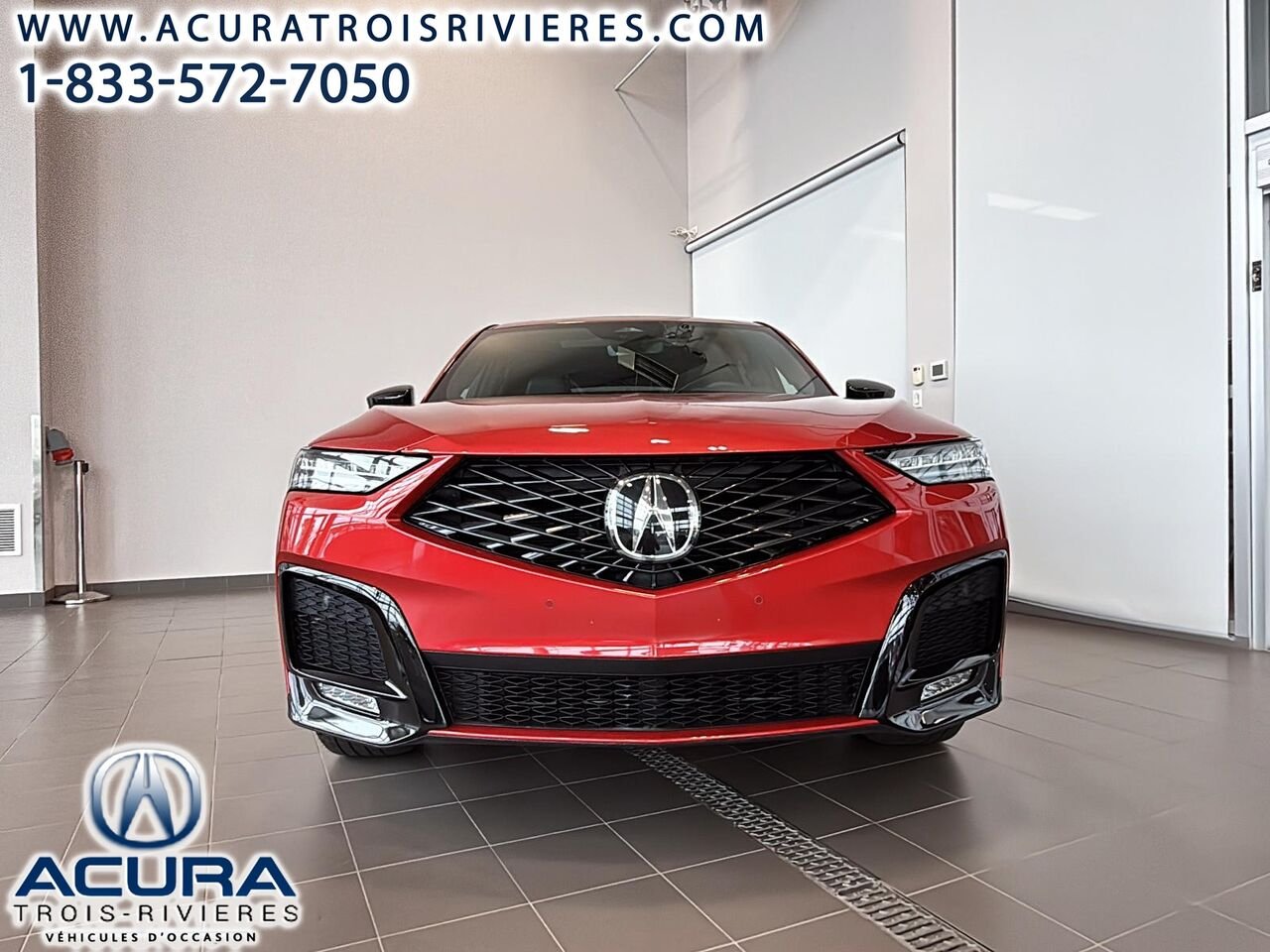 2025 Acura MDX Red Trois-Rivières - photo #3