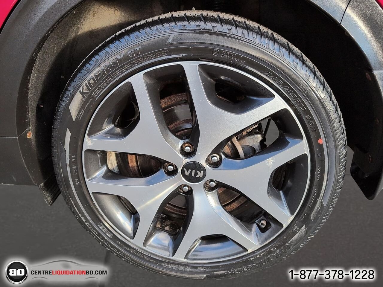 Kia Sportage SX Turbo TI avec noir | BD0036 2018 Rouge Granby - photo #11