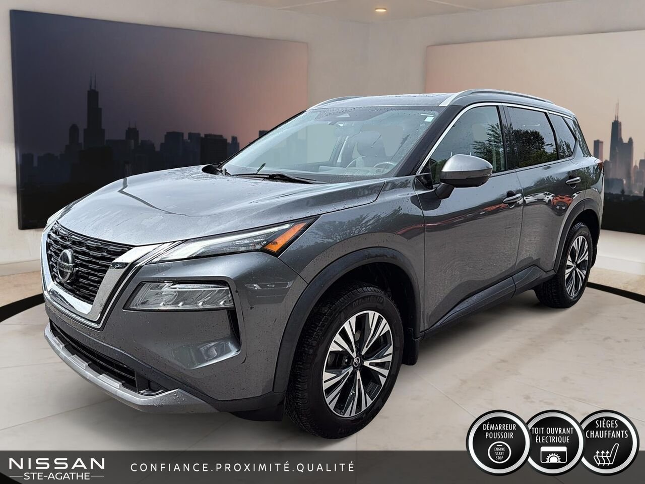 Nissan Rogue 2021 Gris Saint-Jérôme - photo #0