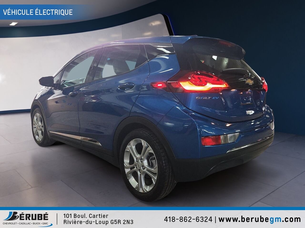 GMC BOLT LT Familiale 5 portes LT 2020 Bleu Rivière-du-Loup - photo #3