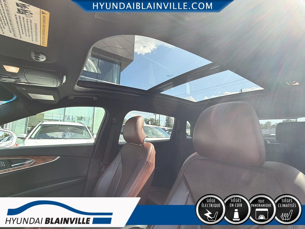 2019 Lincoln Nautilus White Blainville - photo #15