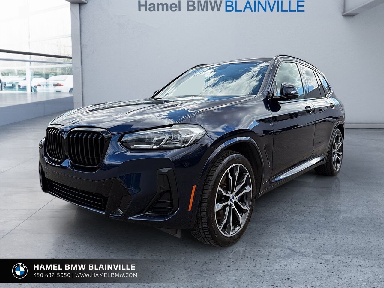 Blue 2024 BMW X3 SUV / Crossover All-Wheel Drive Automatic
