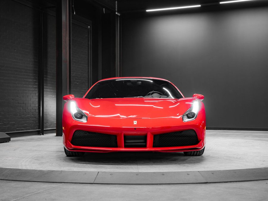 2017 Ferrari 488 GTB 2017 Red