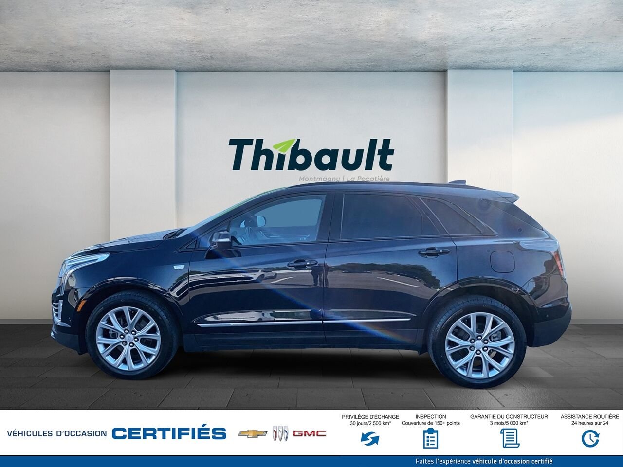 2021 CADILLAC XT5 SPORT Traction intégrale, 4 portes Sport Blue Montmagny - photo #4