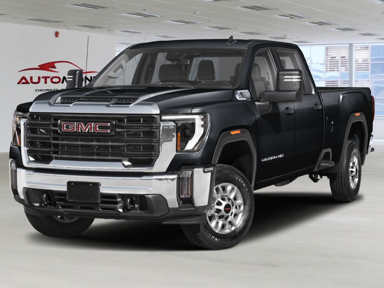 GMC Sierra 2500HD K2500 HD SIERRA CREW CAB PRO L/BOX DURAMAX (1SA) 2026 Noir onyx Mont-Laurier - photo #0