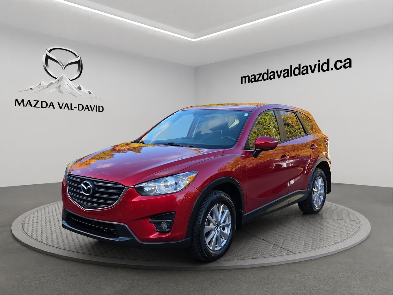 2016 Mazda CX-5 TOURING, Toit ouvrant électrique, sièges avant chauffants, MOTEUR REMPLACÉ Red Val-David - photo #0