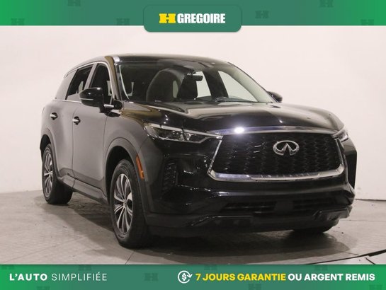 2024 Infiniti QX60 PURE AWD AUTO A/C CUIR TOIT MAGS CAM RECUL BLEUTOO Black