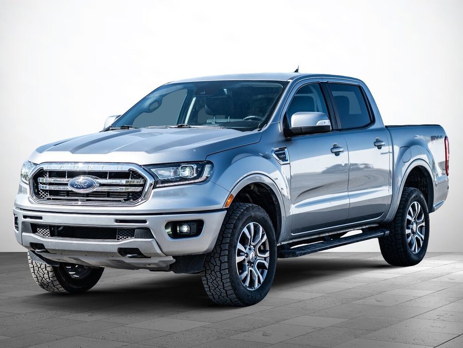 2021 Ford Ranger LARIAT FX4 SUPER CREW 4X4 CUIR CAMERA TOW PACK Grey