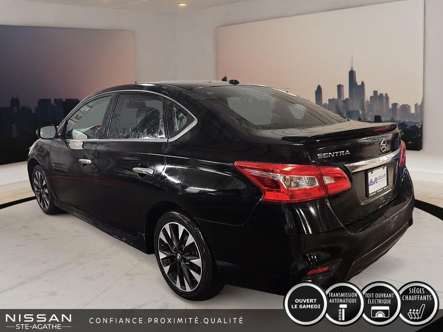 Nissan Sentra Berline 4 portes CVT SR 2016 Noir