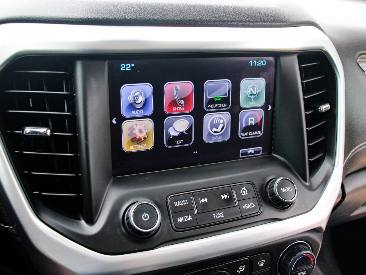 2018 GMC Acadia AWD 4dr SLT w/SLT-2 Blue Sherwood Park - photo #22