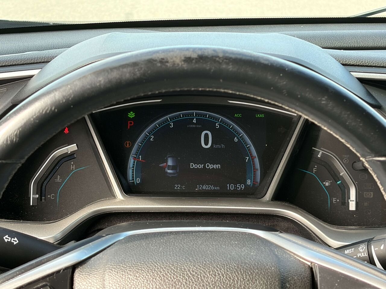 Honda Civic EX 2020 Bleu Gatineau - photo #13