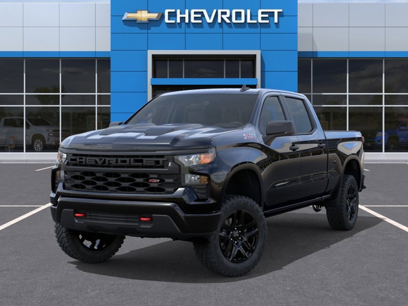 CHEVROLET Silverado 1500 Custom Trail Boss cabine multiplace 4RM 157 po 2026 Noir Ottawa & Gatineau - photo #5