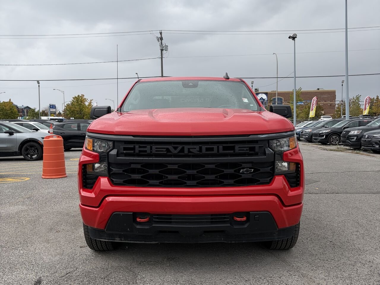 CHEVROLET SILVERADO 1500 Custom cabine multiplace 4RM 157 po 2022 Rouge Gatineau - photo #17