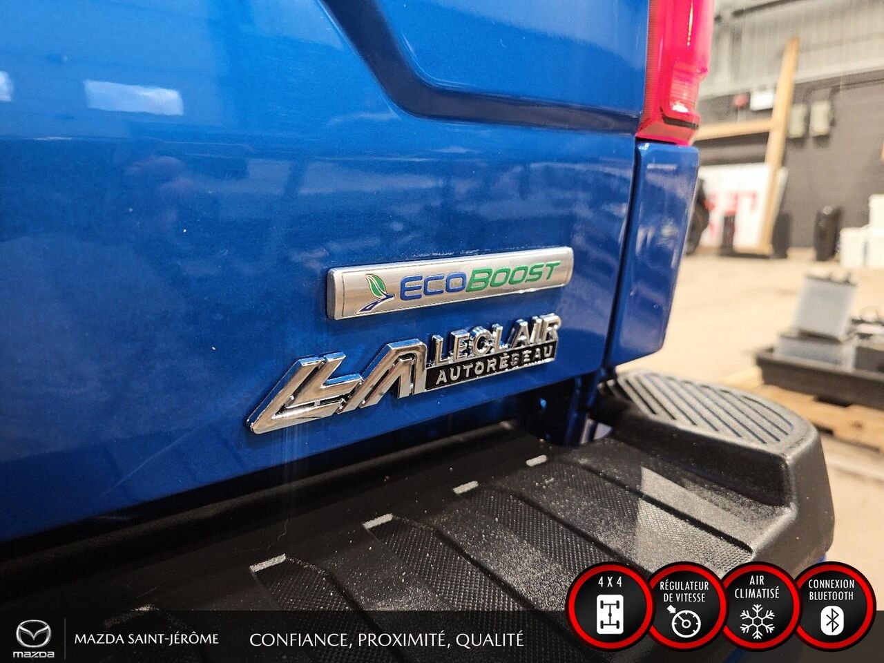2019 Ford F-150 XL SPORT | JAMAIS ACCIDENTÉ | 2.7L ECOBOOST | 4X4 | SUPERCREW | ENSEMBLE REMORQUAGE Blue Saint-Jérôme - photo #8
