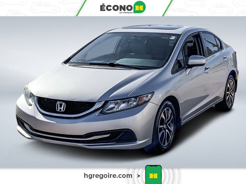 2015 Honda Civic Silver Blainville - photo #2