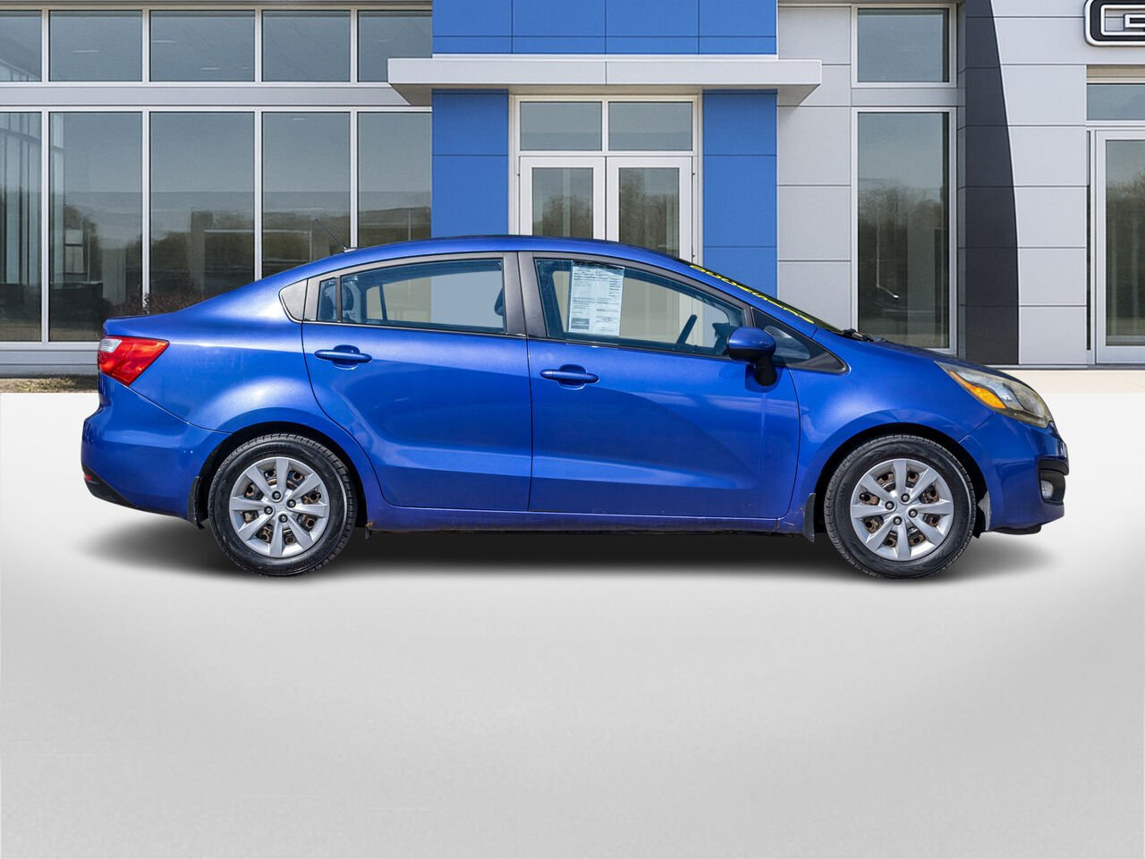 Kia Rio Berline 4 portes, boîte automatique, LX+ 2013 Bleu Châteauguay - photo #5