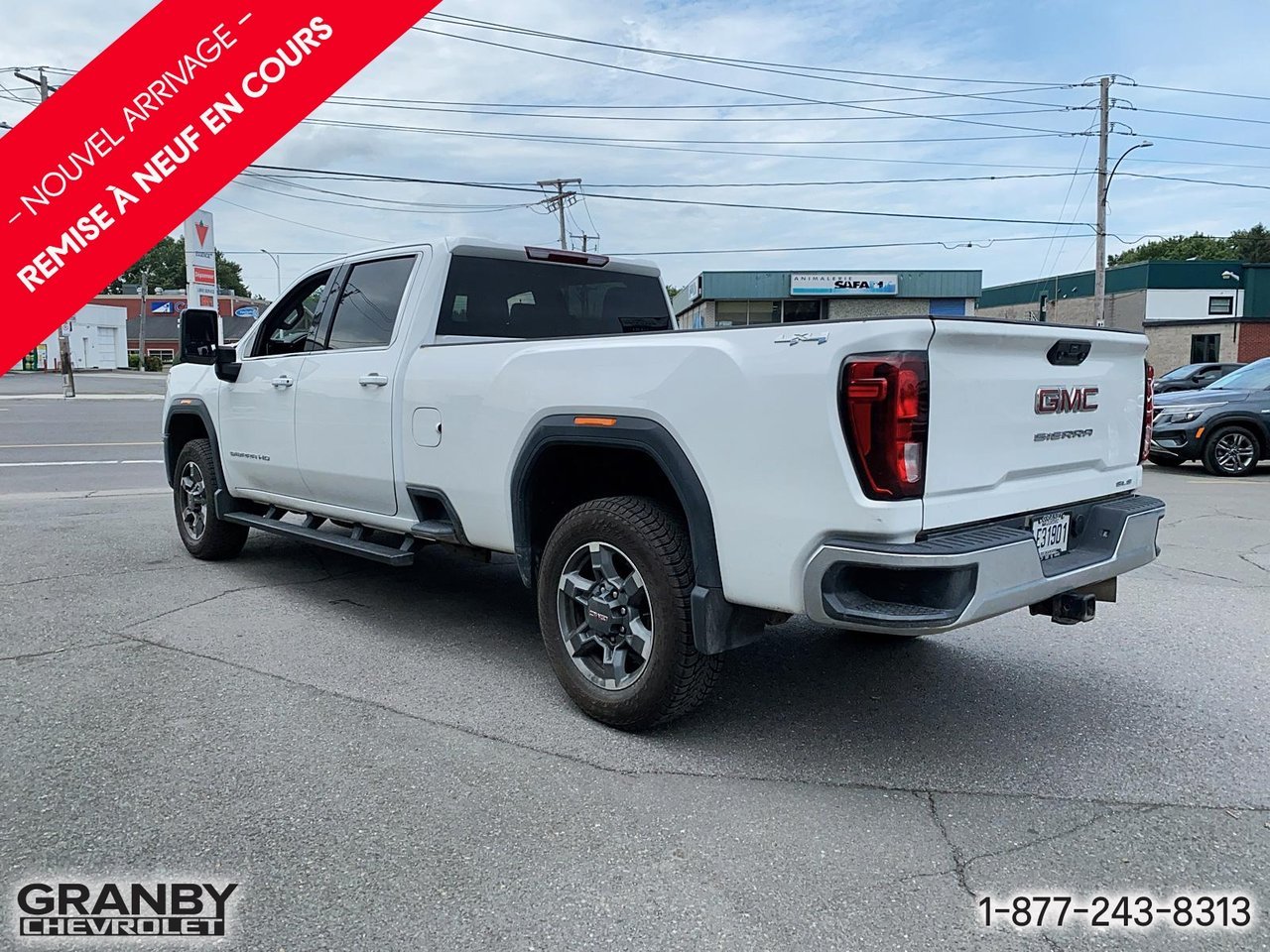 2025 GMC Sierra 2500HD SLE cabine multiplace 4RM 172 po | G3864 White Granby - photo #7