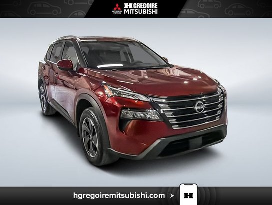 2024 Nissan Rogue SV Moonroof *AWD* Mags Toit Pano Carplay Red