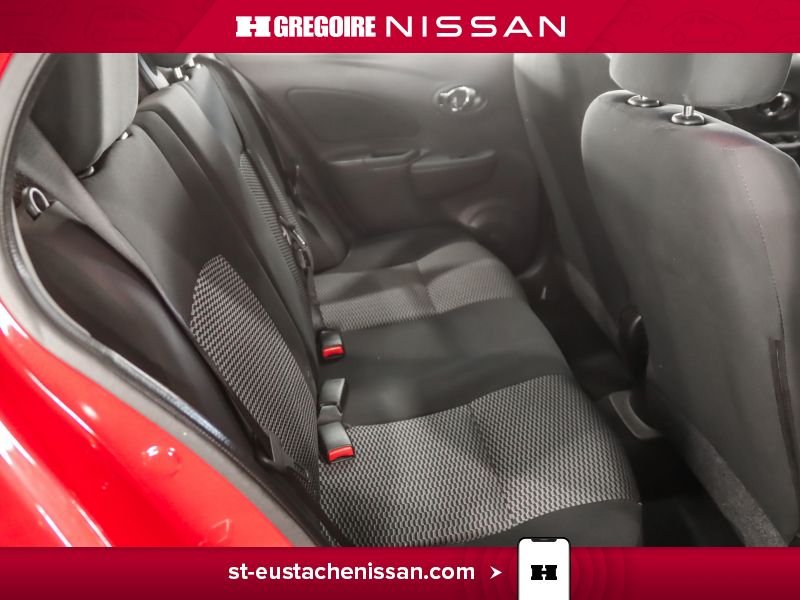 2017 Nissan MICRA Red Saint-Eustache - photo #25