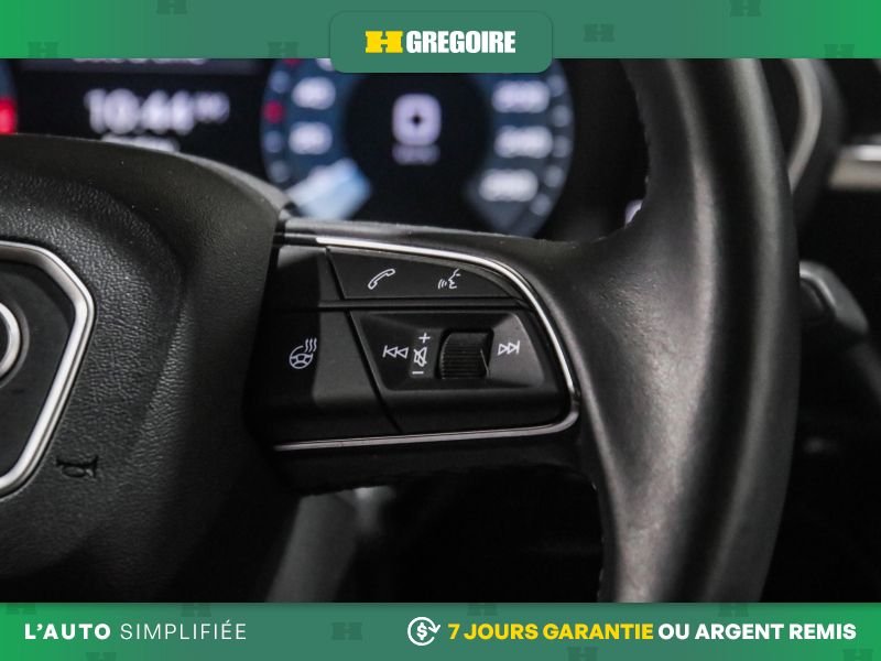 Audi Q3 823224 | Komfort AWD AUTO AC CUIR TOIT MAGS CAM RECUL BLEUT 2022 Vert Laval - photo #21