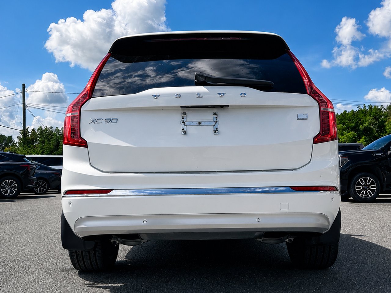 Volvo XC90 Recharge 2022 Blanc Granby - photo #5