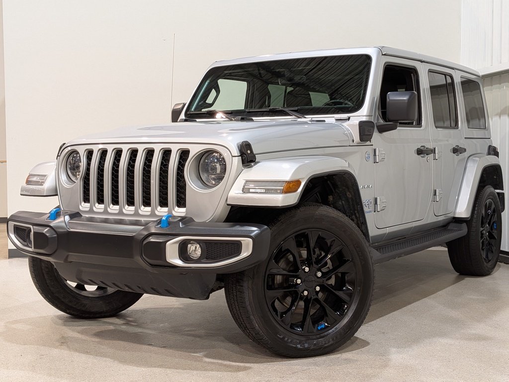 2023 Jeep Wrangler 4xe Sahara 4 Door 4x4 Silver Val-David - photo #0