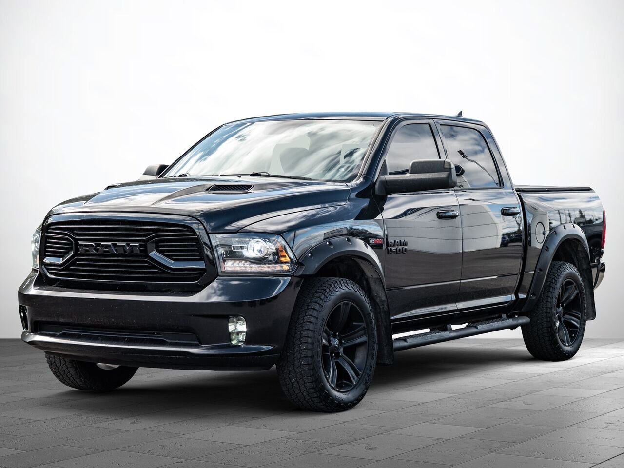 Ram 1500 2018 Noir Sainte-Julienne - photo #1
