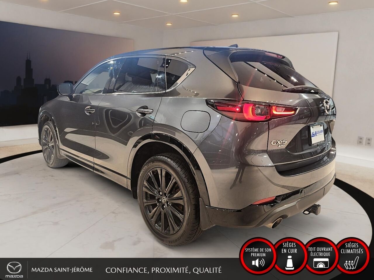 Mazda CX-5 2023 Gris Saint-Jérôme - photo #8