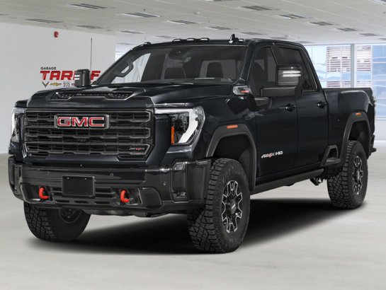 GMC Sierra 2500HD AT4X cabine multiplace 4RM 159 po 2026 Noir onyx