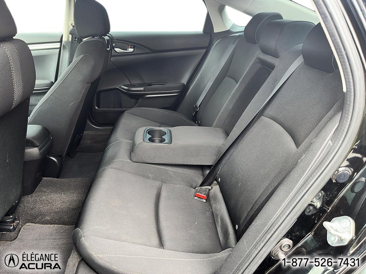 2020 Honda Civic Sedan LX | A8378A Black Granby - photo #33