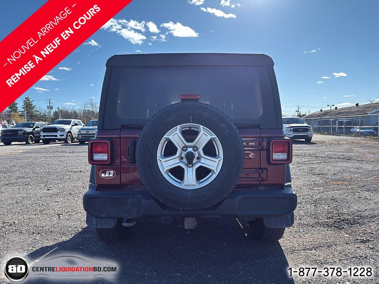2022 Jeep Wrangler Unlimited Sport S 4x4 | BD0471 Red Granby - photo #8