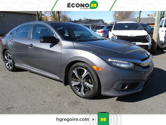 2016 Honda Civic Touring TOIT OUVRANT+CRUISE ADAPTATIF Grey