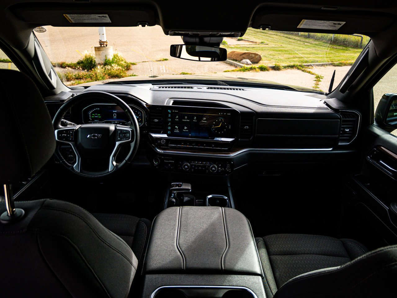 2023 Chevrolet Silverado 1500 4WD Crew Cab 147 RST Black Sherwood Park - photo #31