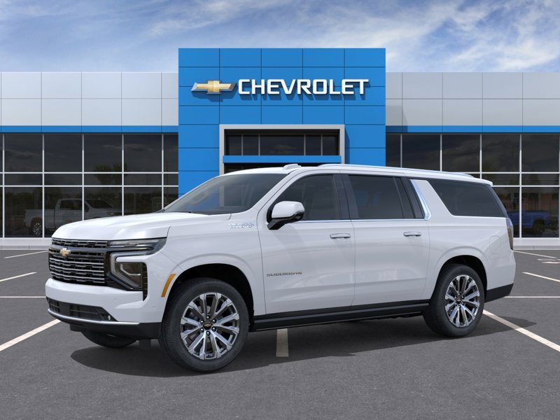 CHEVROLET Suburban SUBURBAN 4WD HIGH COUNTRY (3LZ) 2026 BLANC POLAIRE, TRIPLE COUCHE Rivière-du-Loup - photo #1