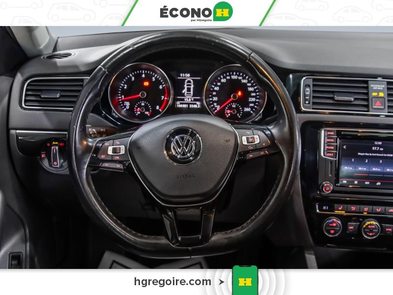 Volkswagen Jetta 822766 | Wolfsburg Edition TOIT GR ÉLEC A/C BLUETOOTH CAMÉR 2017 Noir Laval - photo #20