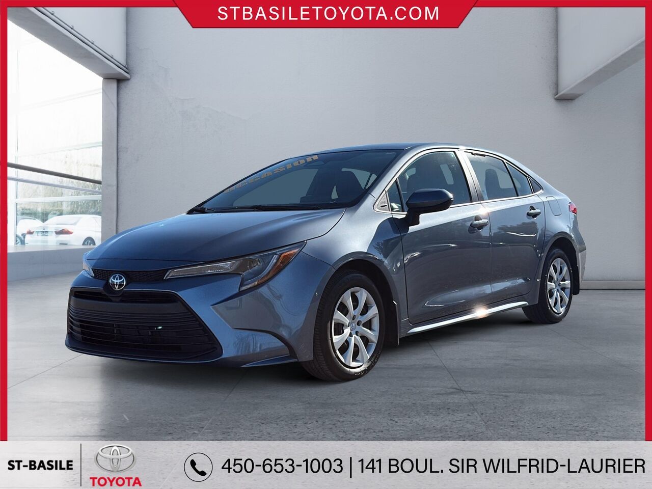 Blue 2025 Toyota Corolla Sedan Front-Wheel Drive Automatic