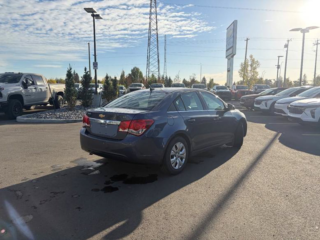 2014 Chevrolet Cruze 4dr Sdn 1LT Blue Sherwood Park - photo #4