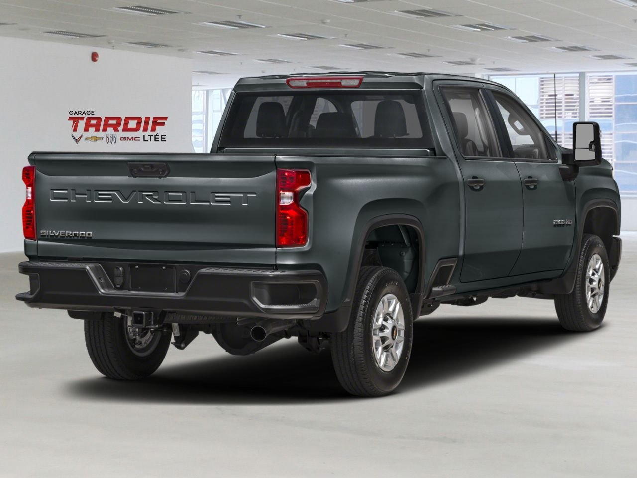 CHEVROLET Silverado 2500HD LT cabine multiplace 4RM 172 po 2026 Gris cyprès Amos - photo #2