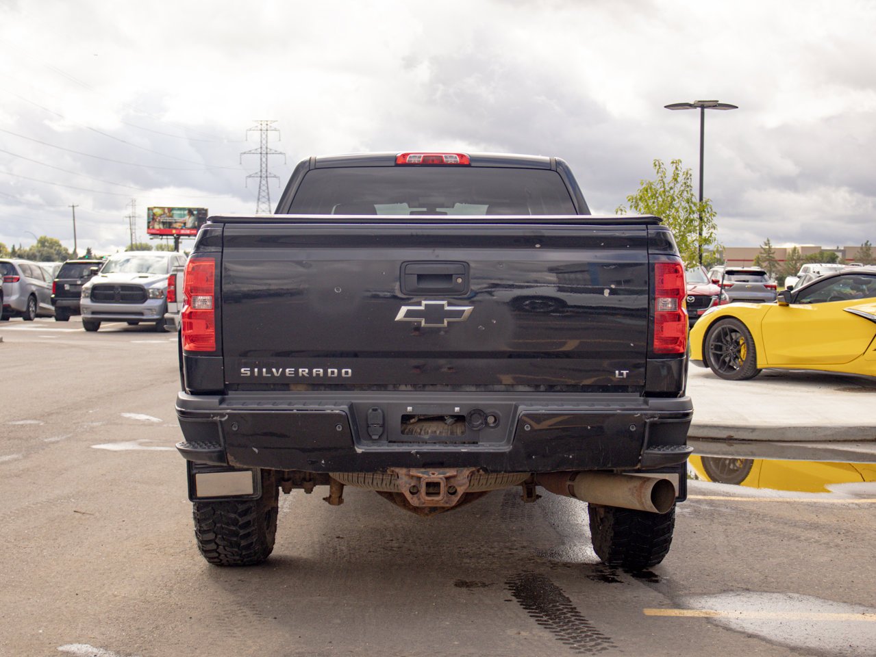 2016 Chevrolet Silverado 2500HD 4WD Crew Cab 153 LT Black Sherwood Park - photo #8