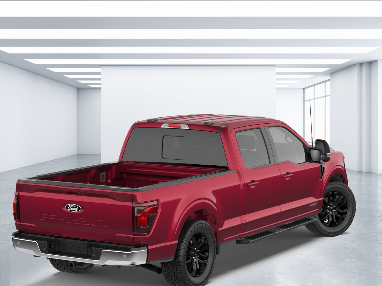 2026 Ford F-150 Ruby Red Metallic Tinted Clearcoat Saint-Jérôme - photo #2