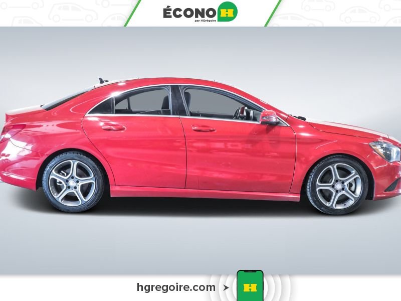 2016 Mercedes Benz CLA Red Laval - photo #8