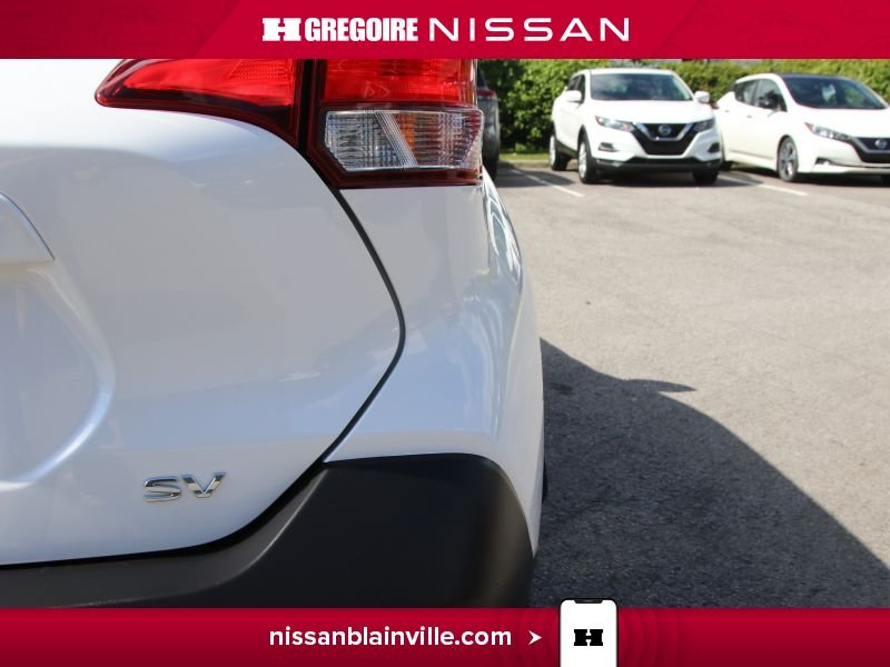 Nissan Kicks BP6378 | SV TRES BAS KILO AUCUN ACCIDENT SIEGE CHAUFFANT 2019 Blanc Laval - photo #26