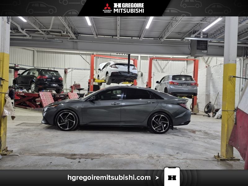 Hyundai Elantra 2023 Gris Laval - photo #4