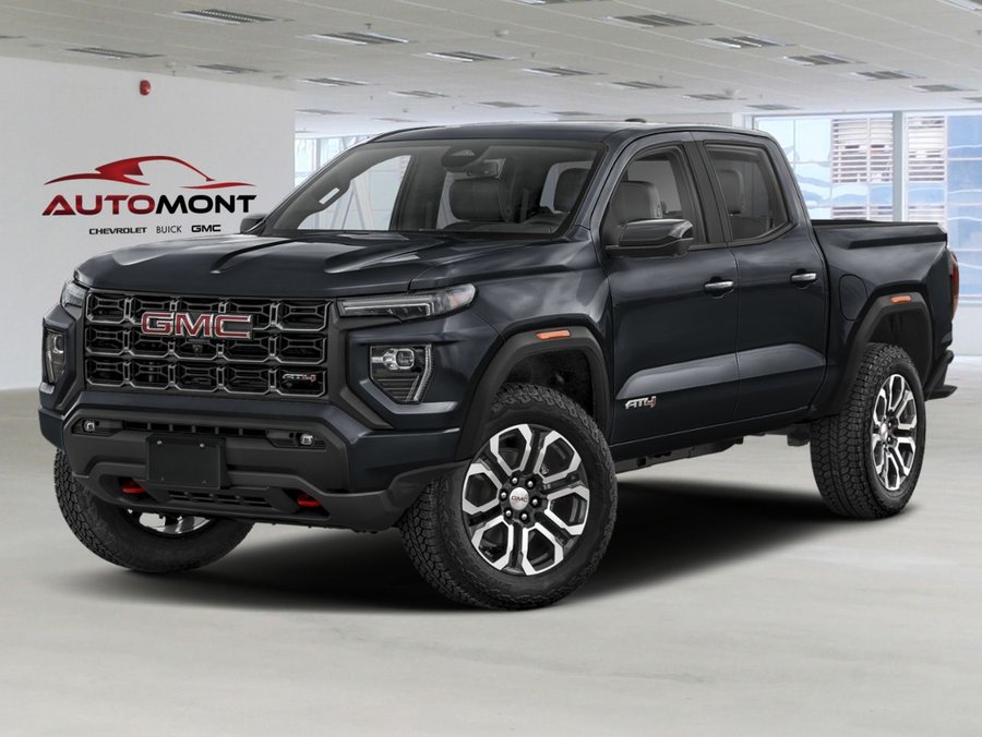 2026 GMC Canyon CANYON 4WD CREW CAB AT4 SHORT BOX (4SG) Onyx Black